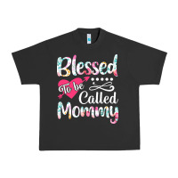 Pigment Black blessed to be called mommy t  shirt blessed to be called mommy lovely Urban Heavy Tee - linhVisuals