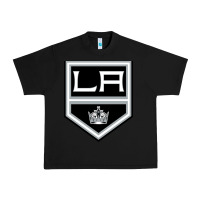Black the LA kings Urban Heavy Tee - linhVisuals
