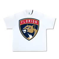 White the  panthers Urban Heavy Tee - linhVisuals