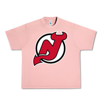 Salmon the NJ devils Urban Heavy Tee - linhVisuals