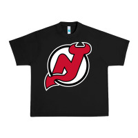Black the NJ devils Urban Heavy Tee - linhVisuals