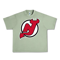 Oil Green the NJ devils Urban Heavy Tee - linhVisuals