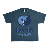 Midnight Navy memphis Urban Heavy Tee - linhVisuals