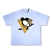 Grape Ice the  penguins Urban Heavy Tee - linhVisuals