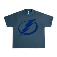 Midnight Navy the lightning Urban Heavy Tee - linhVisuals