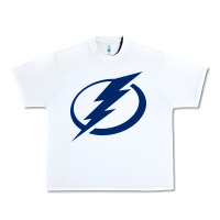 White the lightning Urban Heavy Tee - linhVisuals