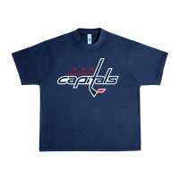 Navy the  capitals Urban Heavy Tee - linhVisuals