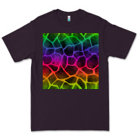 Plum colorful giraffe seamless pattern Premium Tee - BundleAndBundleShop