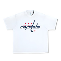 White the  capitals Urban Heavy Tee - linhVisuals