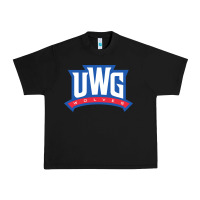 Black uwg wolves Urban Heavy Tee - linhVisuals