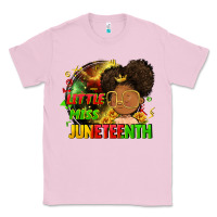 Bubblegum Pink Little miss Juneteenth Classic Tee - FaDigitalArtStudio
