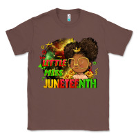 Chestnut Little miss Juneteenth Classic Tee - FaDigitalArtStudio