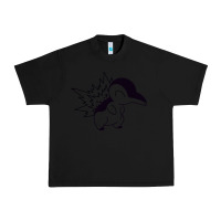 Black cyndaquil Urban Heavy Tee - linhVisuals