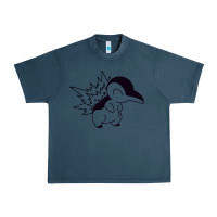 Midnight Navy cyndaquil Urban Heavy Tee - linhVisuals