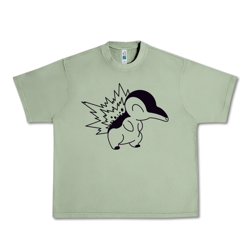 Cyndaquil Urban Heavy Tee by linhVisuals | Teevron