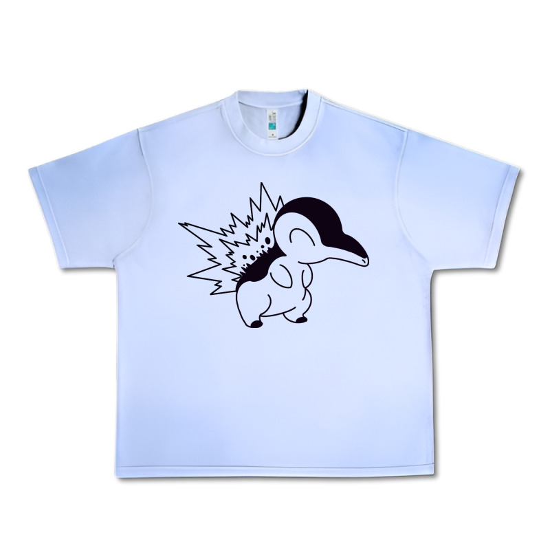 Cyndaquil Urban Heavy Tee by linhVisuals | Teevron