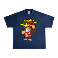 Navy donkey kong Urban Heavy Tee - linhVisuals