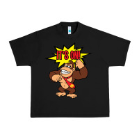 Black donkey kong Urban Heavy Tee - linhVisuals