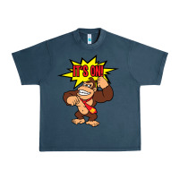 Midnight Navy donkey kong Urban Heavy Tee - linhVisuals