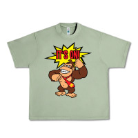 Oil Green donkey kong Urban Heavy Tee - linhVisuals
