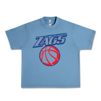 Pebble Blue gonzaga basketball Urban Heavy Tee - linhVisuals