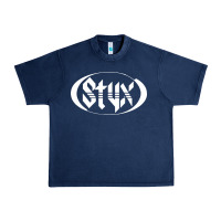 Navy styx Urban Heavy Tee - linhVisuals