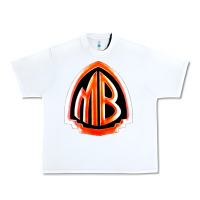 White mr bungle Urban Heavy Tee - linhVisuals