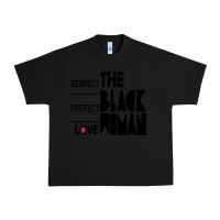 Black respect protect love the black woman Urban Heavy Tee - linhVisuals