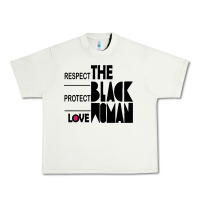 Pistachio respect protect love the black woman Urban Heavy Tee - linhVisuals