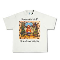 Pistachio restore the wolf defenders of wildlife Urban Heavy Tee - linhVisuals