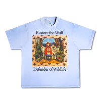 Grape Ice restore the wolf defenders of wildlife Urban Heavy Tee - linhVisuals