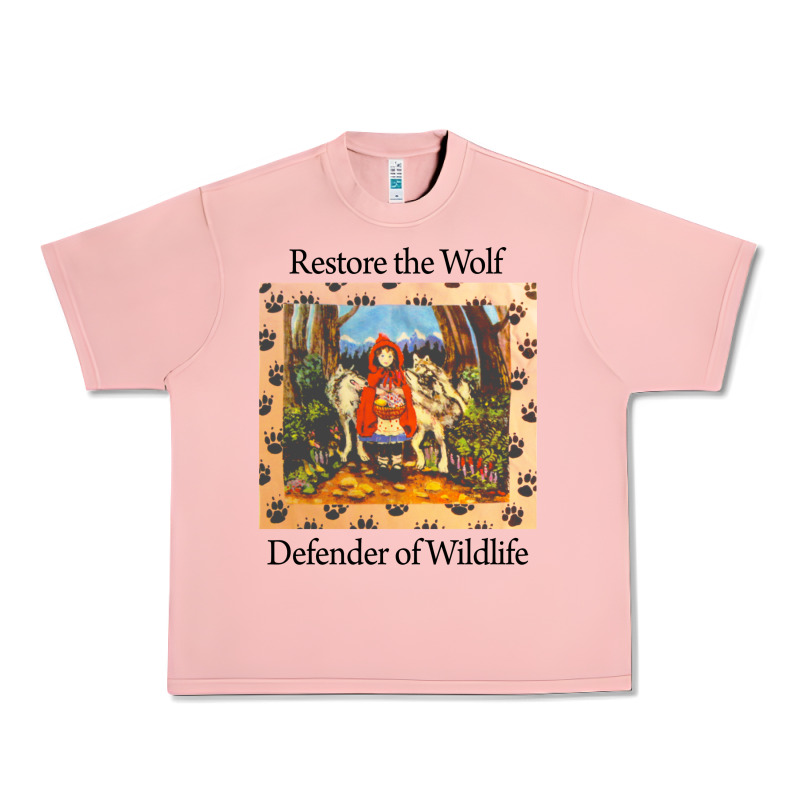 Restore The Wolf Defenders Of Wildlife Urban Heavy Tee by linhVisuals | Teevron