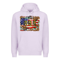 Lilac western america map usa Premium Hoodie - BarkalooDesign