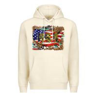 Sandshell western america map usa Premium Hoodie - BarkalooDesign