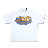 White richo surf shop Urban Heavy Tee - linhVisuals