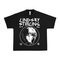 Black lindsey stirling white Urban Heavy Tee - linhVisuals