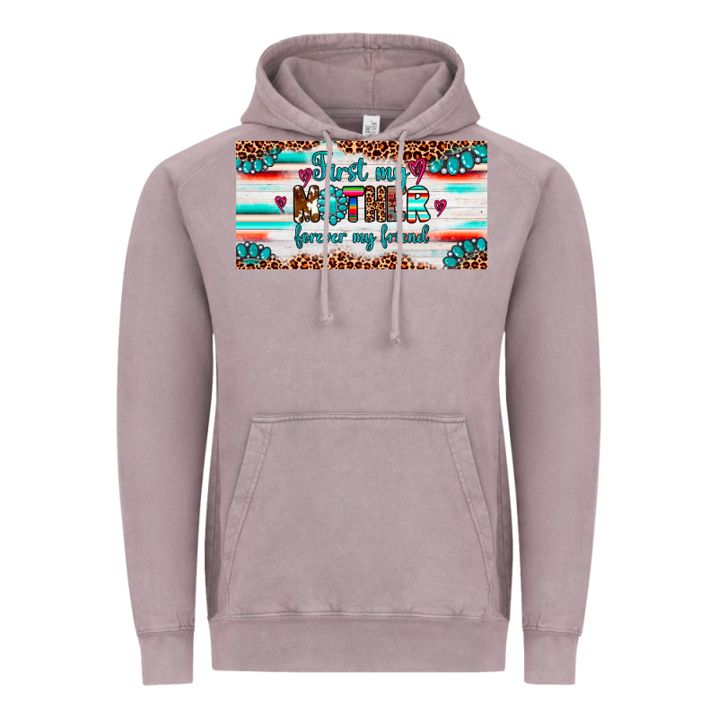 First My Mother Forever My Friend  License Plate Vintage Hoodie by Artiststas | Teevron
