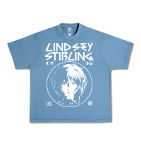 Pebble Blue lindsey stirling white Urban Heavy Tee - linhVisuals