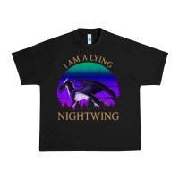 Black wings of fire i am a lying nightwing vintage Urban Heavy Tee - linhVisuals