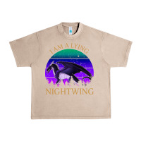 French Oak wings of fire i am a lying nightwing vintage Urban Heavy Tee - linhVisuals