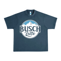 Midnight Navy premium busch Urban Heavy Tee - linhVisuals