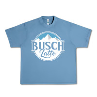 Pebble Blue premium busch Urban Heavy Tee - linhVisuals