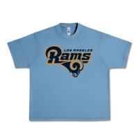 Pebble Blue rams Urban Heavy Tee - linhVisuals