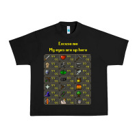 Black runescape game Urban Heavy Tee - linhVisuals