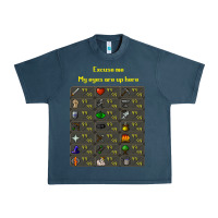 Midnight Navy runescape game Urban Heavy Tee - linhVisuals