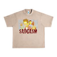 French Oak sadgasm Urban Heavy Tee - linhVisuals