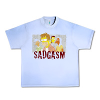 Grape Ice sadgasm Urban Heavy Tee - linhVisuals
