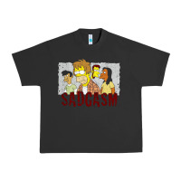 Pigment Black sadgasm Urban Heavy Tee - linhVisuals
