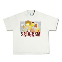 Pistachio sadgasm Urban Heavy Tee - linhVisuals