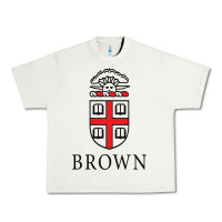 Pistachio brown university Urban Heavy Tee - linhVisuals